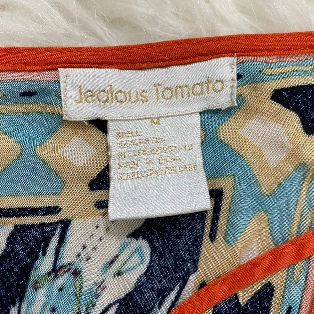 Jealous Tomato Navy Floral Maxi Dress - Picture 3 of 4